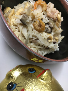 ちょっと中華な炊き込みご飯(╹◡╹)-レシピのメイン写真