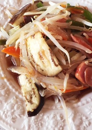 節約！ソーセージと野菜の蒸し焼き-レシピのメイン写真