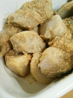 里芋のごま味噌和え-レシピのメイン写真