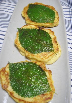 大葉香る♪なめ茸と豆腐のフワフワ焼-レシピのメイン写真