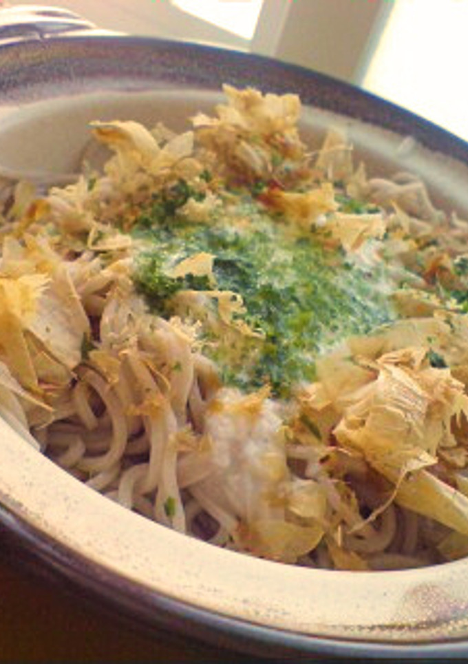 とろろとおかかの冷たいお蕎麦-レシピのメイン写真