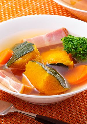 かぼちゃゴロっとスープ野菜-レシピのメイン写真