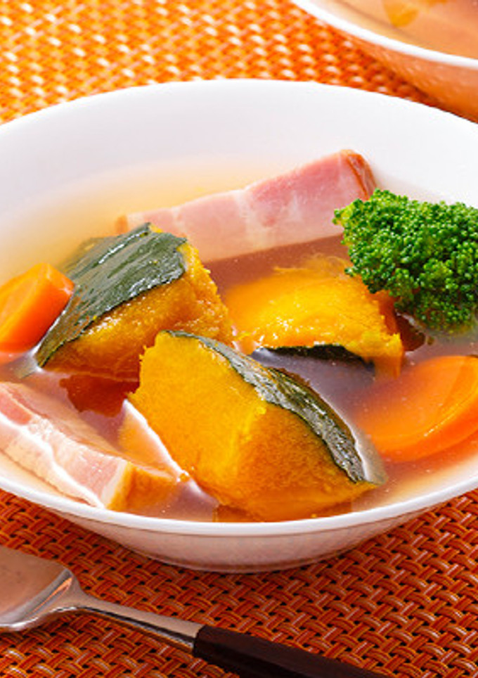 かぼちゃゴロっとスープ野菜-レシピのメイン写真