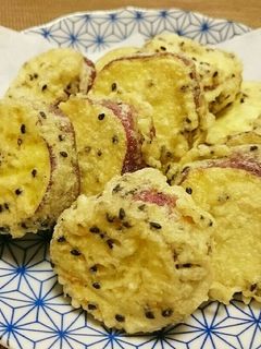 さつまいもの天ぷら☆ごま衣-レシピのメイン写真