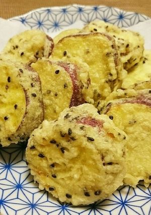 さつまいもの天ぷら☆ごま衣-レシピのメイン写真