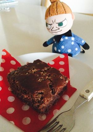 豆腐とバナナのムッチリ濃厚ブラウニー-レシピのメイン写真