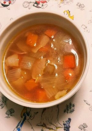 簡単コンソメスープ-レシピのメイン写真