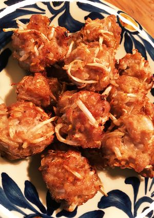 簡単揚げるだけ！挽肉とモヤシの揚げ物-レシピのメイン写真