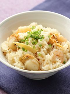 海鮮中華おこわ風炊き込みご飯-レシピのメイン写真