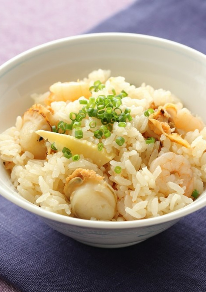 海鮮中華おこわ風炊き込みご飯-レシピのメイン写真