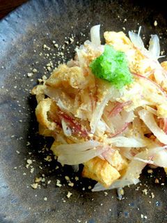 らっきょうとみょうがと油揚げの和え物-レシピのメイン写真