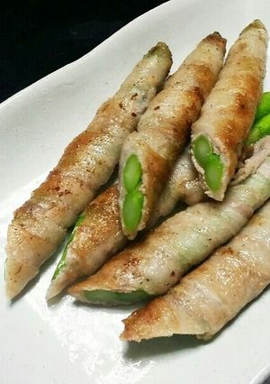 簡単！豚アスパラ巻き-レシピのメイン写真
