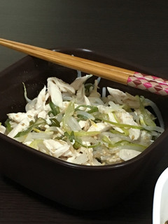 もやしと鶏胸肉の梅ドレ和え☆-レシピのメイン写真