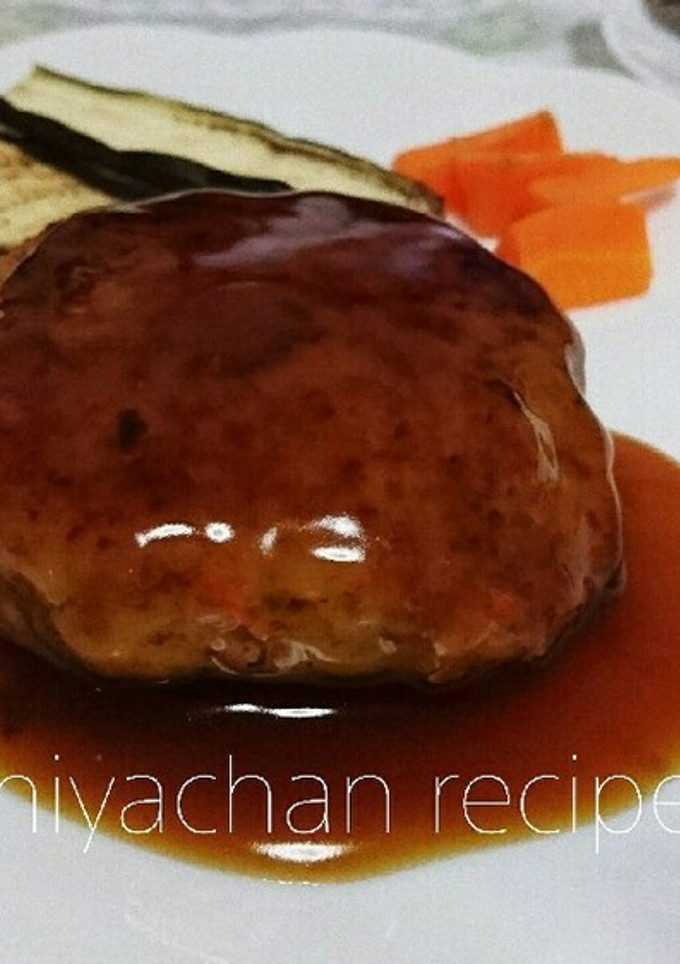 簡単 さっぱり和風豆腐ハンバーグ♪-レシピのメイン写真