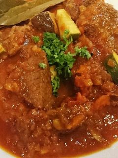 具だくさん牛肉のトマト煮込み-レシピのメイン写真