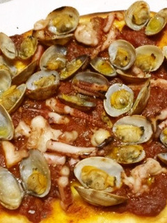 シーフードトマトピザ-レシピのメイン写真