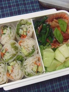 そうめんで生春巻き-レシピのメイン写真