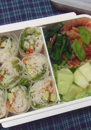 そうめんで生春巻き-レシピのメイン写真