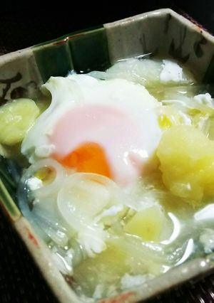 白菜の玉子とじ＊鶏ガラスープで-レシピのメイン写真
