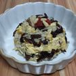 黒きくらげと松の実の薬膳チャーハン