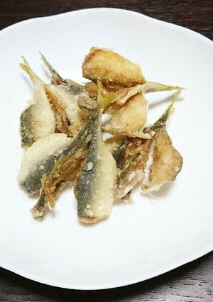 骨までカリアリ アジのから揚げ-レシピのメイン写真