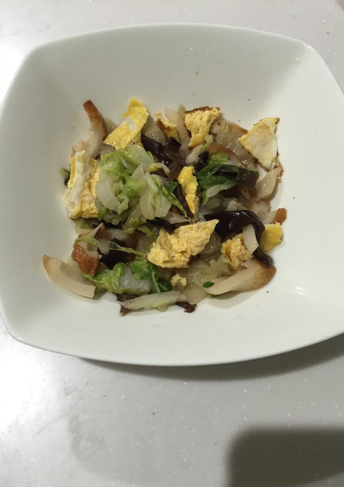 生きくらげと白菜の中華炒め-レシピのメイン写真