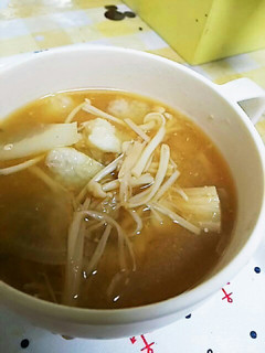 真っ白野菜たちの味噌汁-レシピのメイン写真