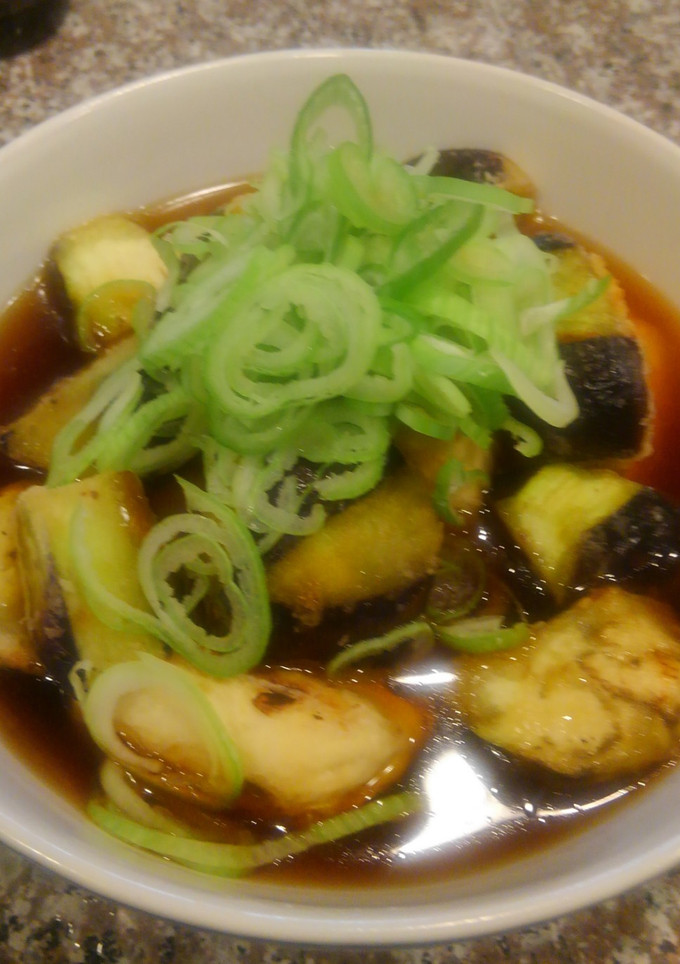 簡単揚げ出し豆腐＋茄子の揚げ浸し-レシピのメイン写真