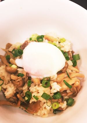 簡単！キノコと牛肉の旨旨混ぜごはん☆-レシピのメイン写真