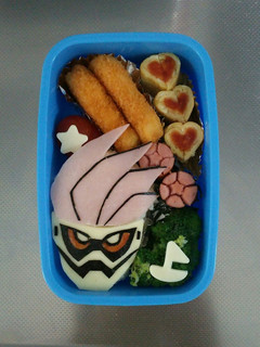 仮面ライダーエグゼイド☆キャラ弁-レシピのメイン写真