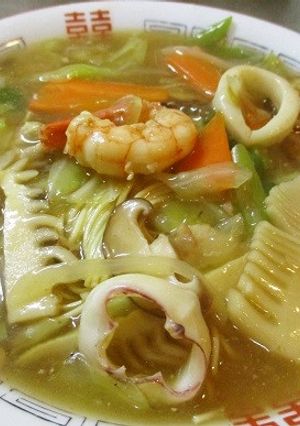 野菜たっぷり♪熱々とろみチャンポン-レシピのメイン写真