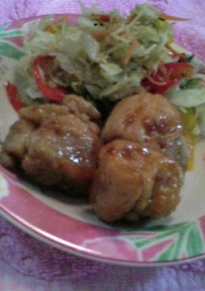 酸っぱ旨い!梅照りチキン-レシピのメイン写真