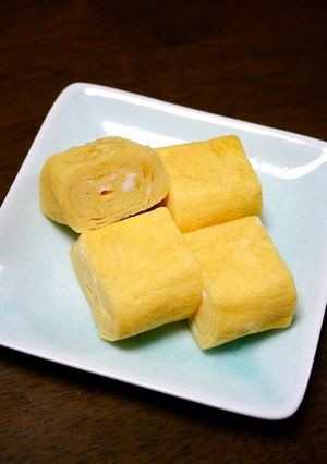 簡単！卵1個で中華ダシ巻き卵-レシピのメイン写真