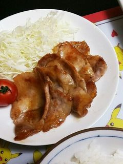 簡単!みりん、お酒使わない生姜焼き-レシピのメイン写真
