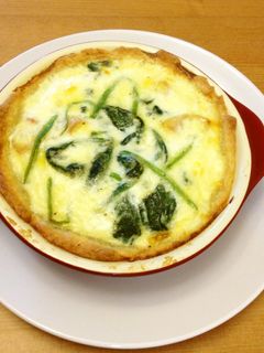 【自分用メモ】ほうれん草のキッシュ-レシピのメイン写真
