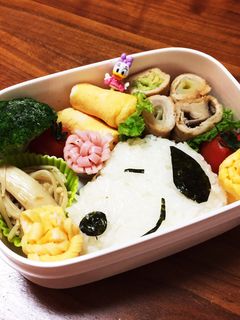 簡単キャラ弁☆スヌーピー-レシピのメイン写真