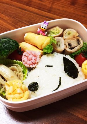 簡単キャラ弁☆スヌーピー-レシピのメイン写真