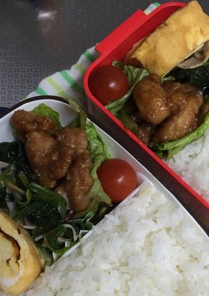 照り焼きチキンお弁当用-レシピのメイン写真