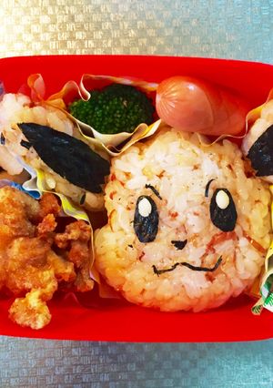 イーブイのキャラ弁♪-レシピのメイン写真