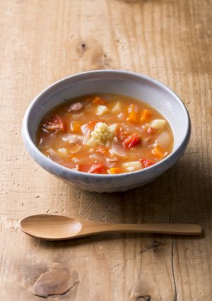 大麦と生姜のスープ-レシピのメイン写真