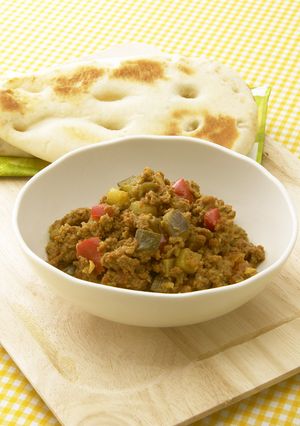 ３種の野菜のキーマカレー-レシピのメイン写真