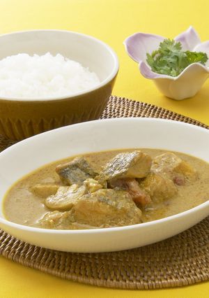 たらとマッシュルームのスリランカ風カレー-レシピのメイン写真