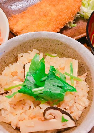 松茸ご飯-レシピのメイン写真