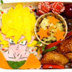 รูปของ ドラゴンボール 孫悟空 キャラ弁