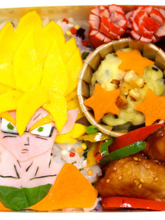 ドラゴンボール 孫悟空 キャラ弁-レシピのメイン写真