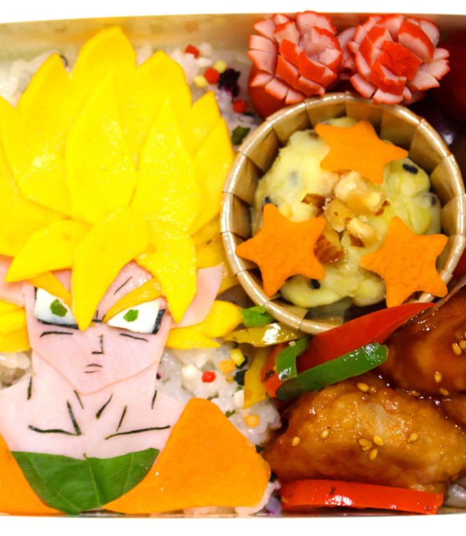 ドラゴンボール 孫悟空 キャラ弁-レシピのメイン写真