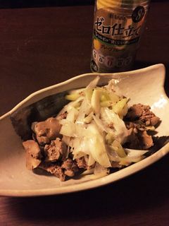 レバー嫌いも大絶賛♡塩レバーのオイル漬-レシピのメイン写真
