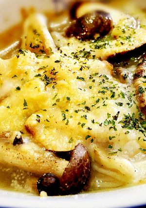 節約・スープの素でグラタン風♪きのこ編-レシピのメイン写真