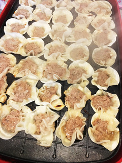 たこ焼き器で簡単♡焼売!?餃子!?-レシピのメイン写真