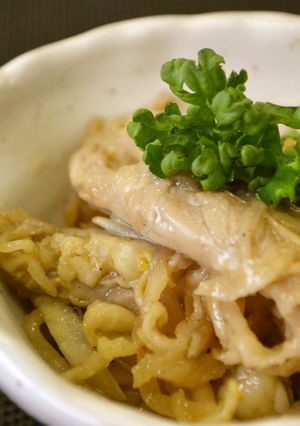 簡単おつまみ☆せせりのポン酢炒め-レシピのメイン写真